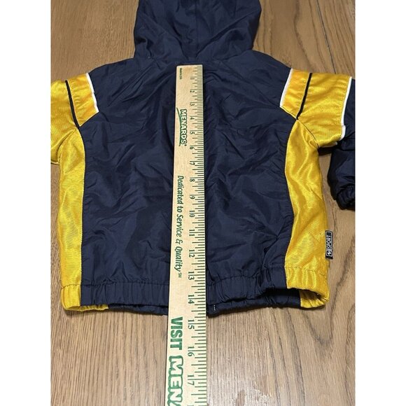Athletic Works Boys‎ Zip Hooded Jacket Size 3T Preppy Winter Fall School - Picture 9 of 16